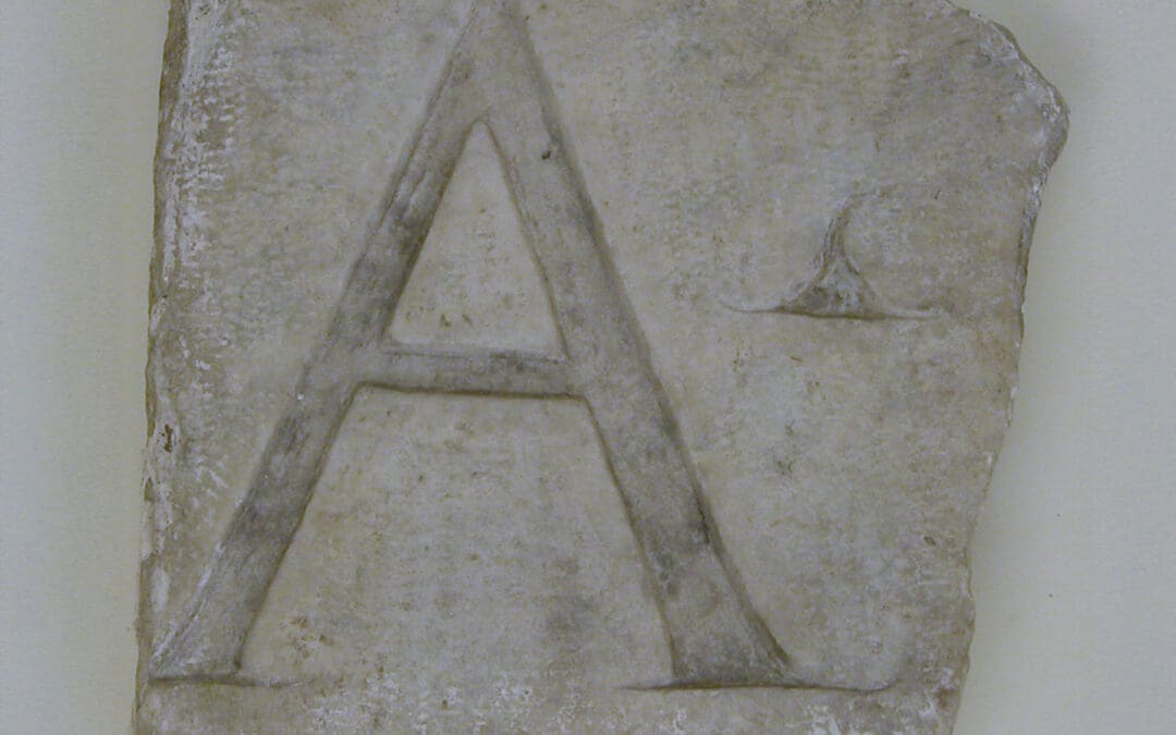 Fragment (“A”) of inscription of a chief magistrate